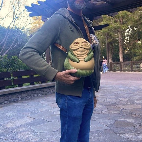 Jabba the Hutt popcorn bucket -exclusive Disneyland Product - Picture 2 of 9